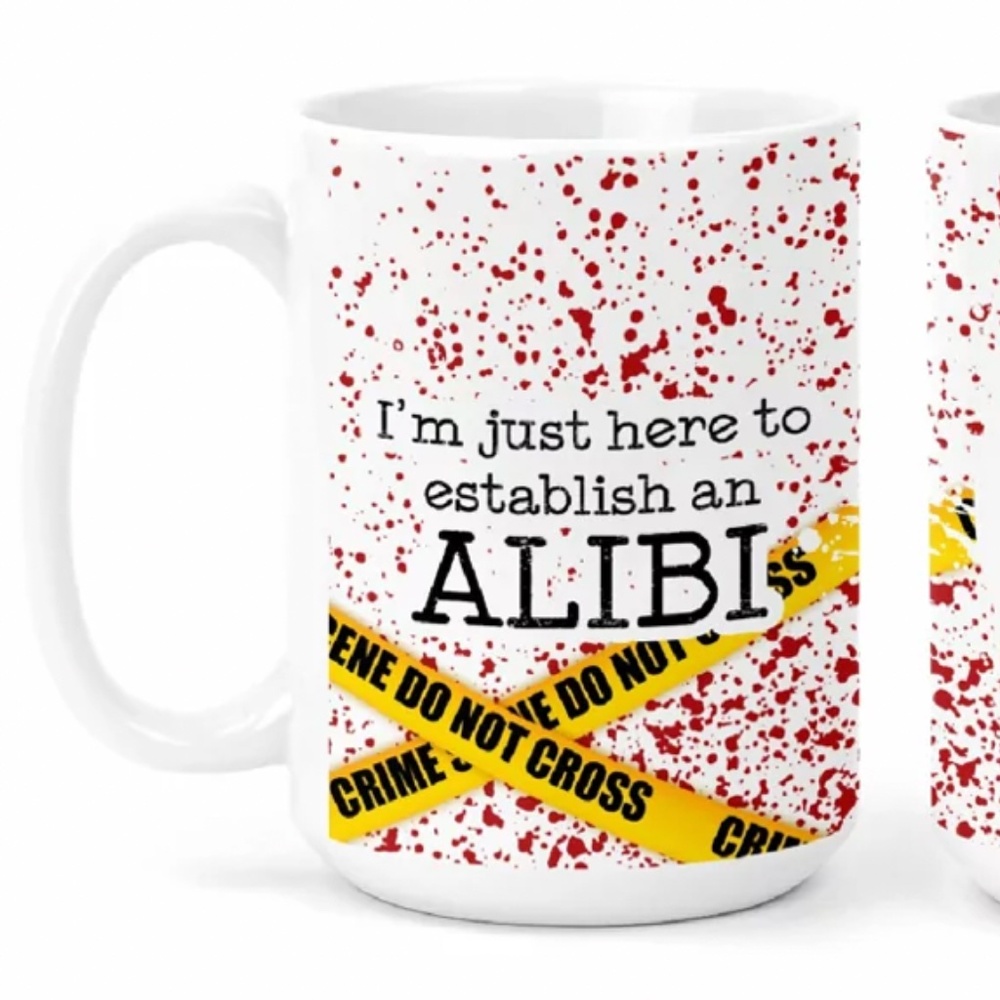 True Crime Alibi Coffee Mug